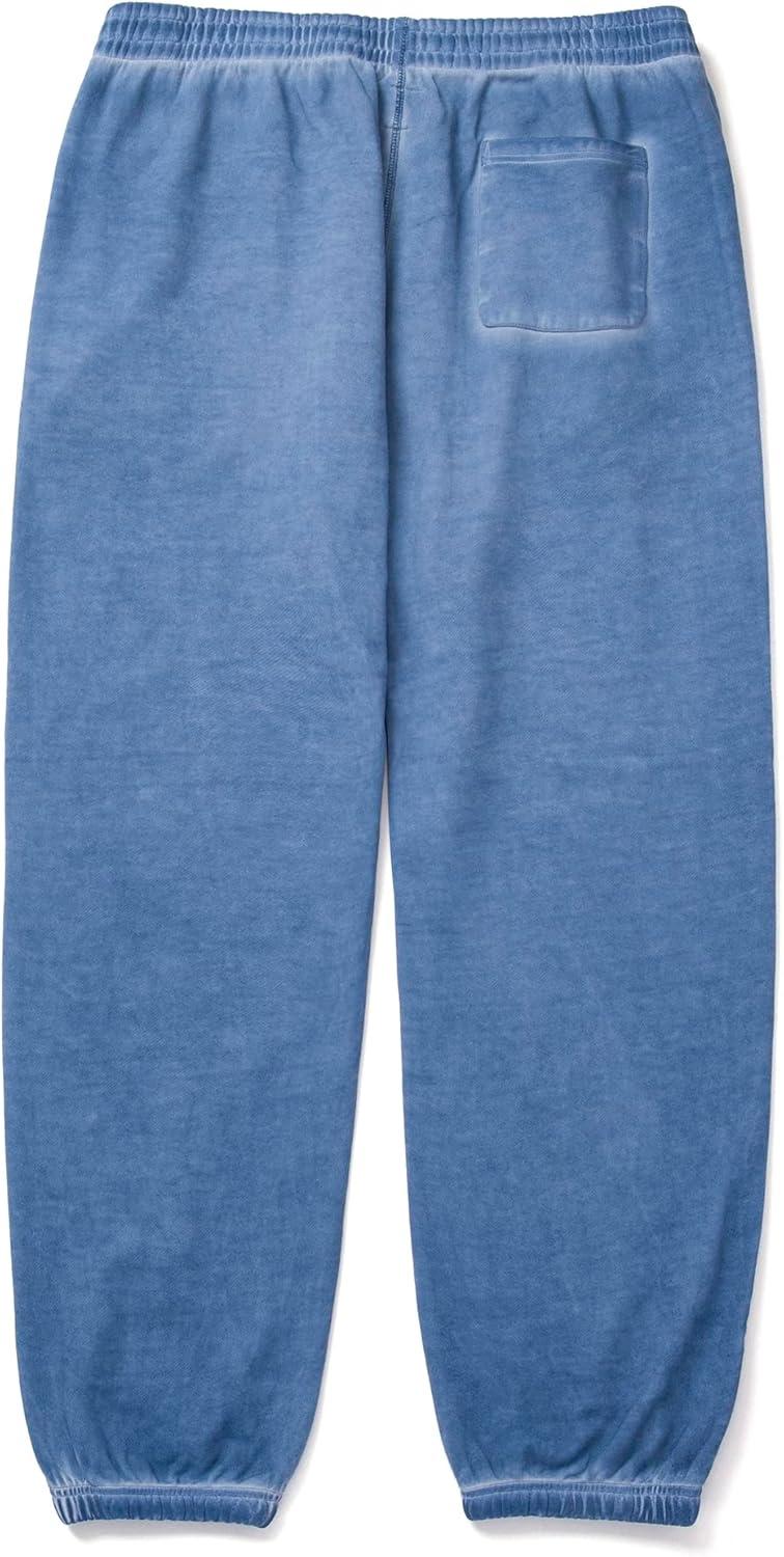 imageHUF 12 Galaxies Faded Fleece Pant VintageWashed Sweatpants for MenBlue