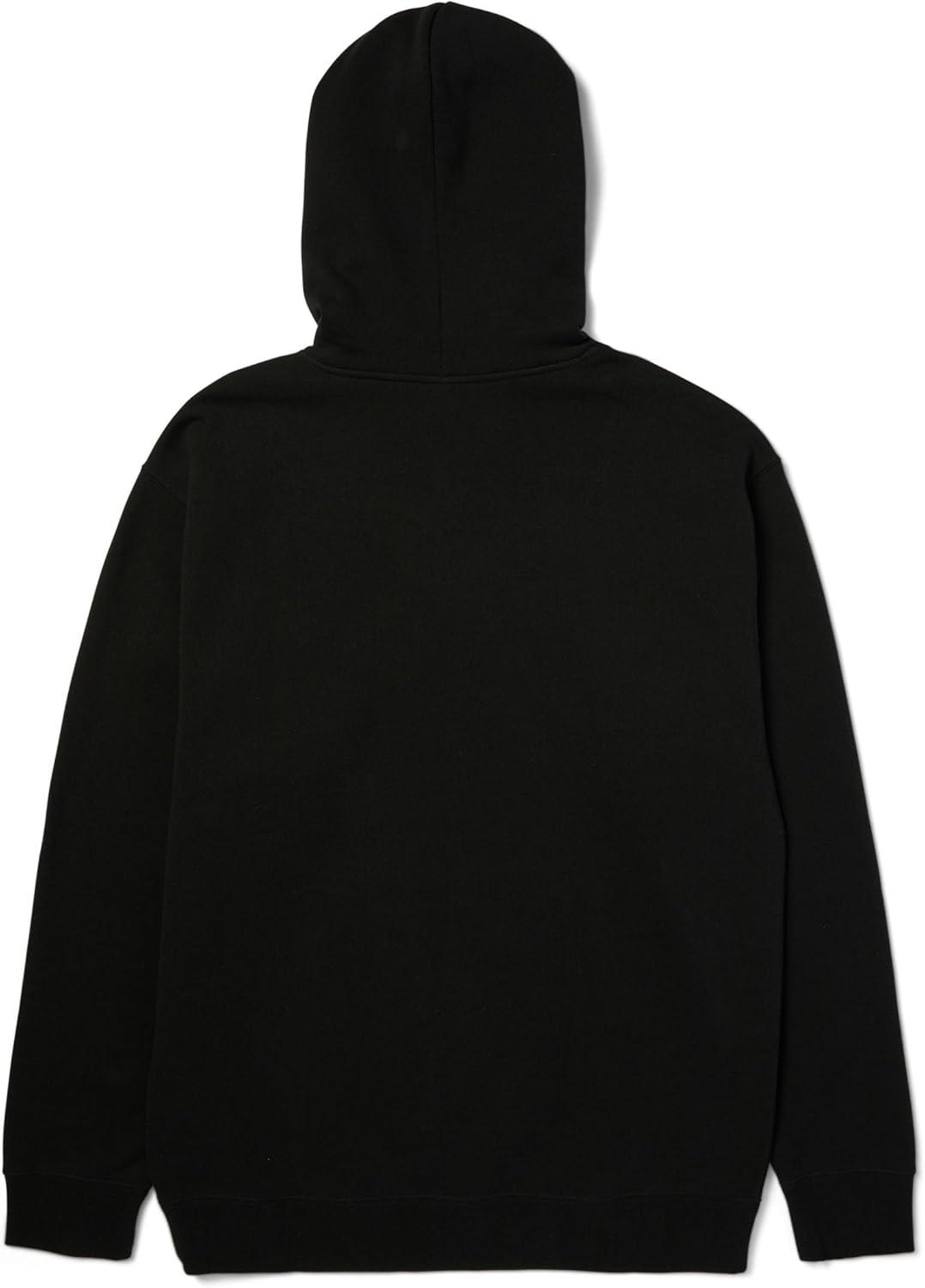 imageHUF All Caps FullZip Hoodie Comfortable Streetwear SweatshirtBlack