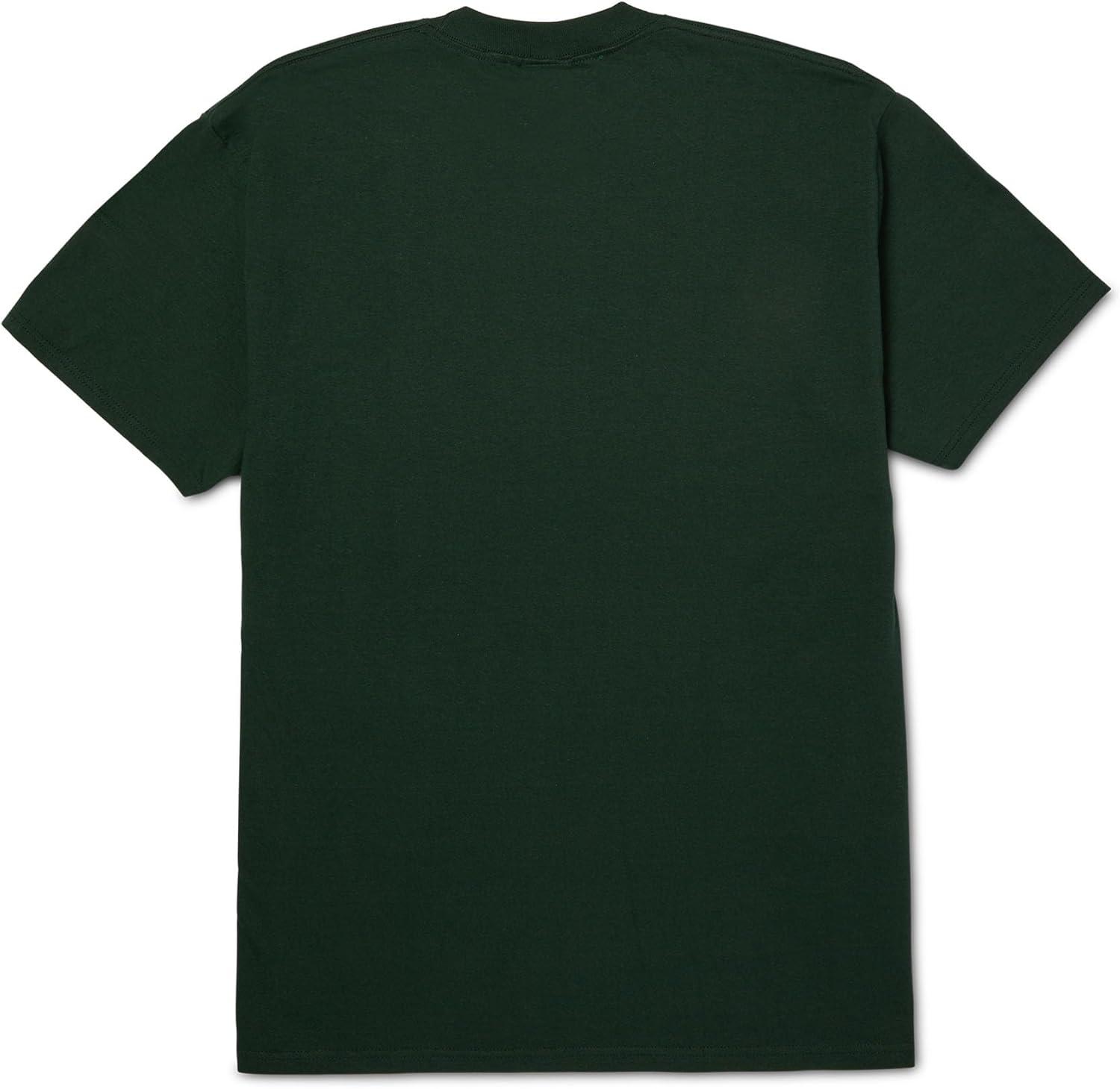 imageHUF Arch Short Sleeve Tee Mens TShirt Streetwear Oversized Graphic TeeForest Green