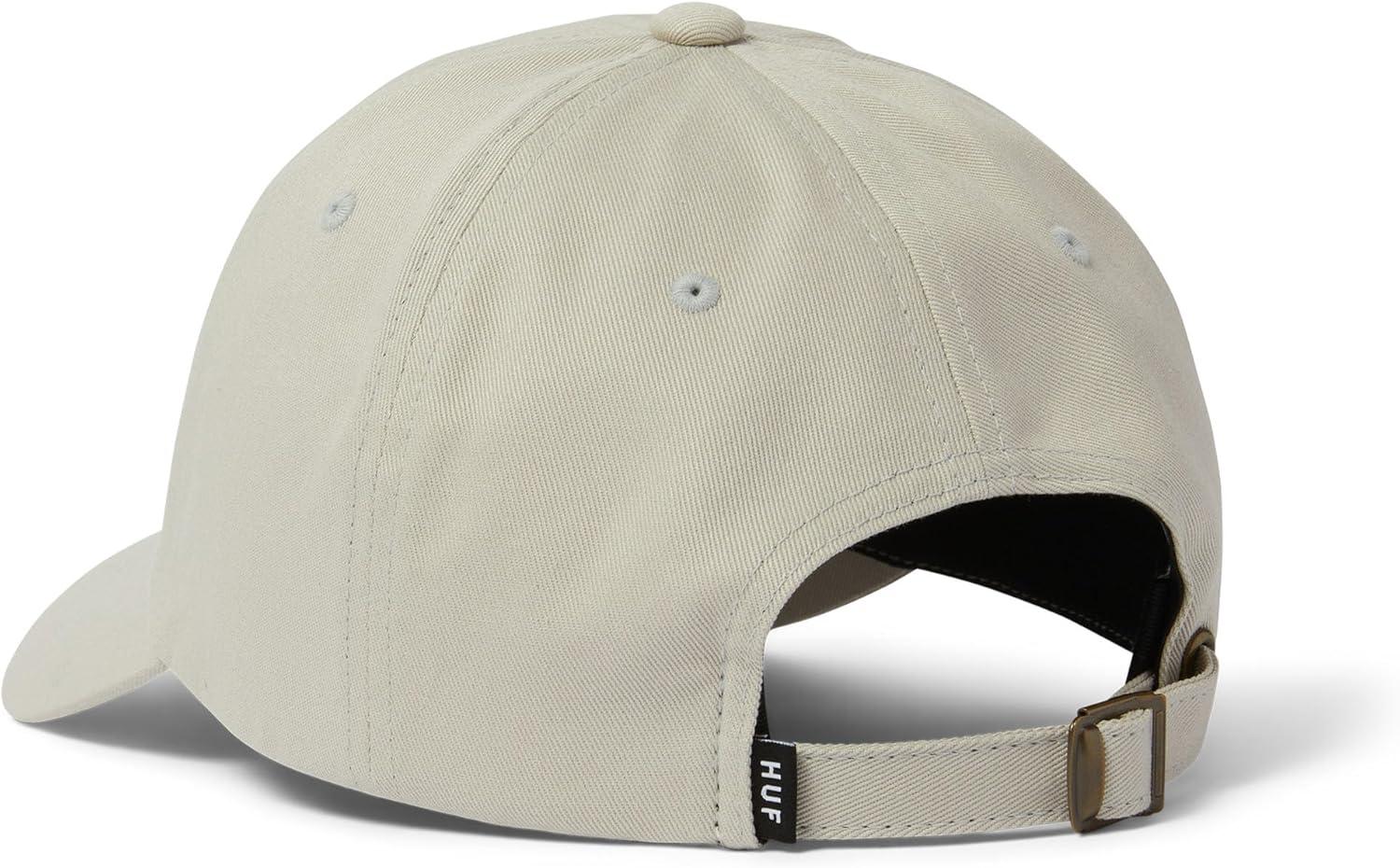 imageHUF Megablast Multi 6 Panel Curved Visor Hat Adjustable Cap for Men Comfortable StreetwearFrost Gray