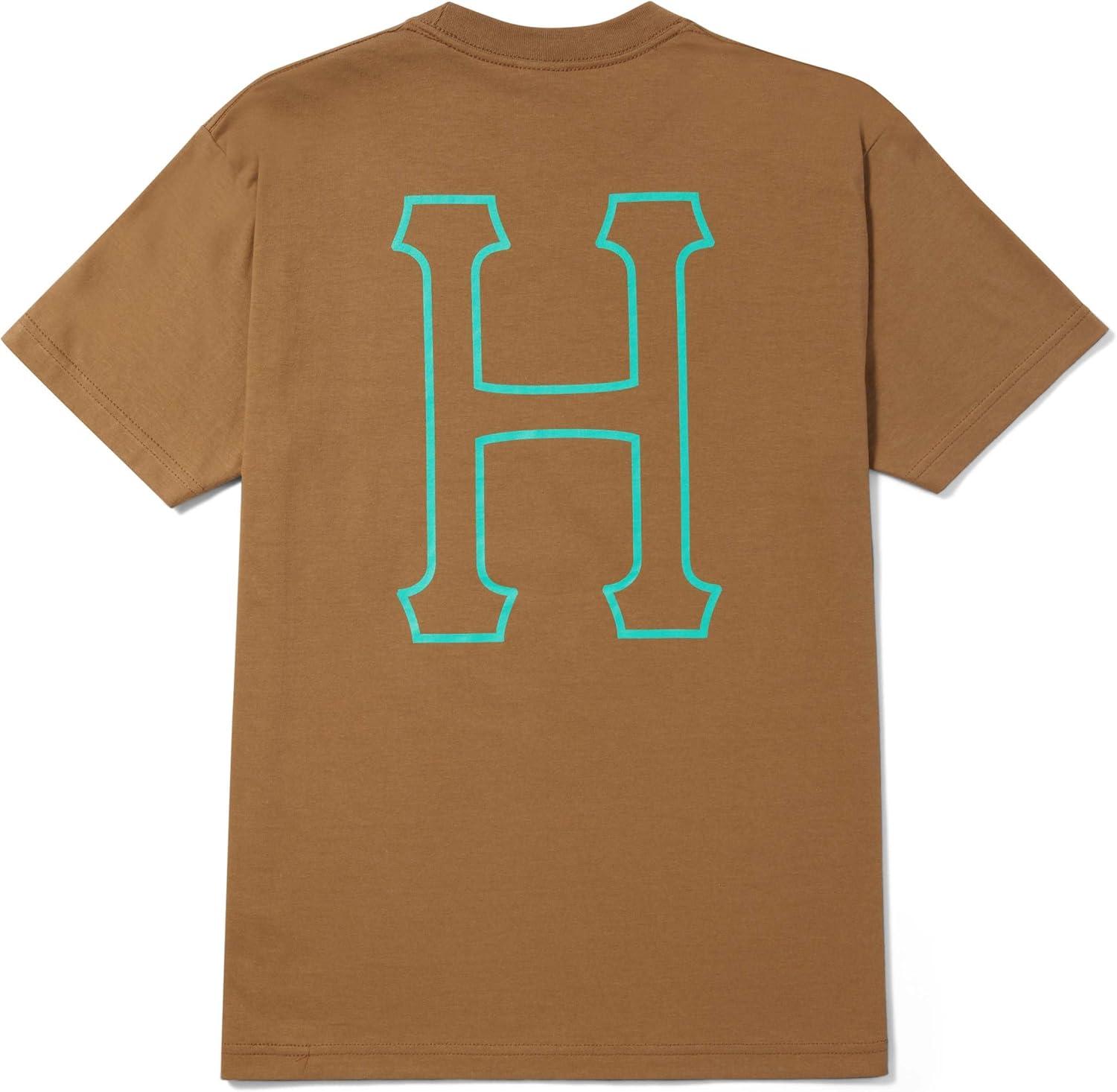 imageHUF Set H Short Sleeve TShirt 100 PreShrunk Cotton TShirtCamel