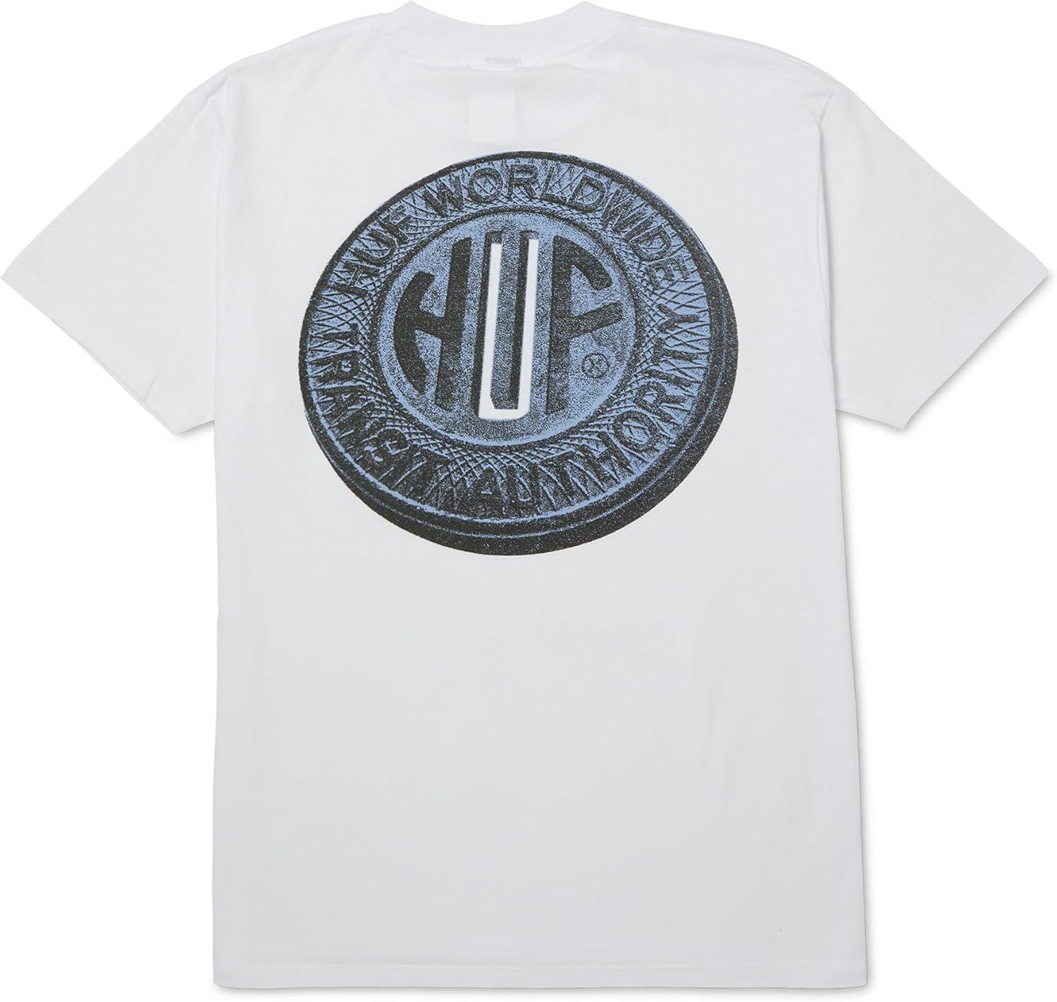 imageHUF Token Short Sleeve Tee Mens TShirt Streetwear Oversized Graphic TeeWhite