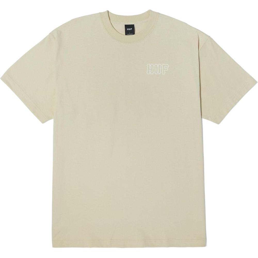 imageHUF Set H Short Sleeve TShirt 100 PreShrunk Cotton TShirtStone