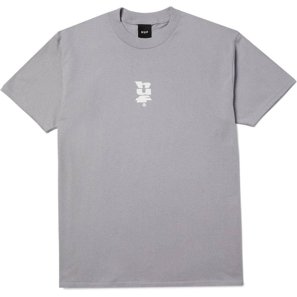 imageHUF Set MEGABLAST Short Sleeve Tee Mens Graphic TShirt Cotton Crewneck with Front ampamp Back Prints Regular FitDust Purple Small