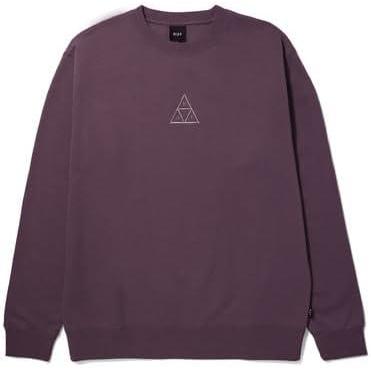 imageHUF Set Triple Triangle Crewneck SweatshirtRaisn
