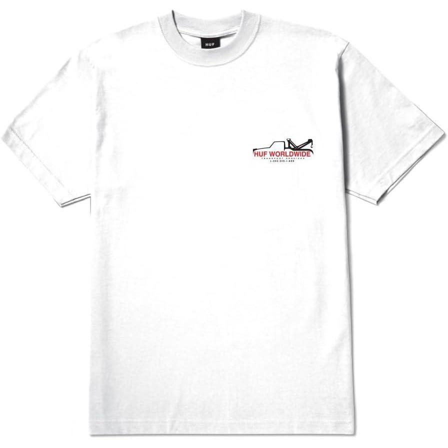 imageHUF X GReddy Tow TShirt JDMInspired Graphic Tee for Men 100 Cotton Comfortable Streetwear FitWhite