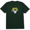 imageHUF Dazed Short Sleeve Tee  Mens TShirt Streetwear Oversized Graphic TeeForest Green