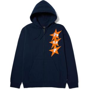 HUF All Star Full Zip Hoodie Sweatshirt(Navy)