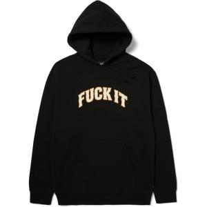 HUF Balboa Pullover Hoodie | Stylish, Comfortable Streetwear for Men(Black)