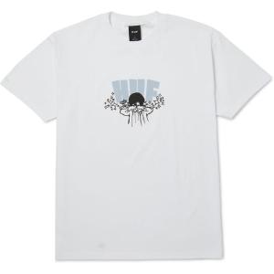 HUF Dazed Short Sleeve Tee | Mens T-Shirt, Streetwear, Oversized, Graphic Tee(White)