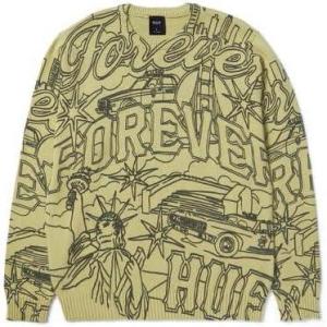 HUF Forever Crewneck Sweater(Pistachio)