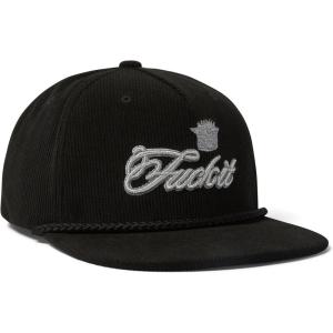 HUF Fuck It Lux Snapback Hat for Men, Unique Statement Hat, Durable, Versatile Streetwear Hat(Black)