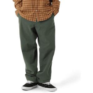 HUF Mason Pant – Men’s Cotton Work Pants with Kevlar Reinforced Zones, Relaxed Fit Casual Canvas Pants for Everyday Wear(Hunter Green)