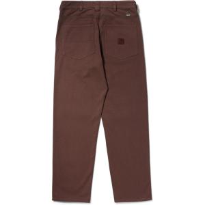 HUF Mason Pant – Men’s Cotton Work Pants with Kevlar Reinforced Zones, Relaxed Fit Casual Canvas Pants for Everyday Wear(Spice)