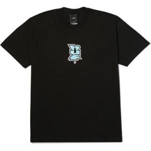 HUF Megablast Multi Short Sleeve Tee | Mens T-Shirt, Streetwear, Oversized, Graphic Tee(Black)