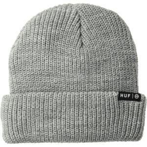 HUF Men’s Usual Beanie(Grey Heather)
