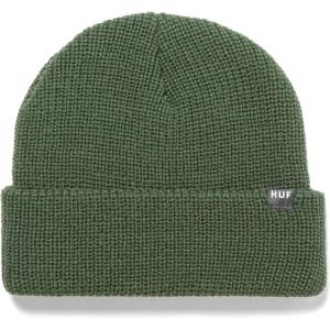 HUF Men’s Usual Beanie(Light Olive)