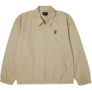 HUF Set Megablast Shop Jacket | Durable Jacket for Men, Versatile for Outdoor Activities, Workwear, and Casual Streetwear(Sand)