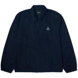 HUF Set Men’s Triple Triangle Shop Jacket(Navy)