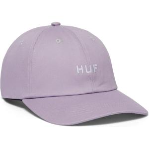 HUF Set OG Curved Visor Hat – 6-Panel Low Profile Dad Hat for Men, Cotton Baseball Cap with Strapback Closure(Dust Purple)