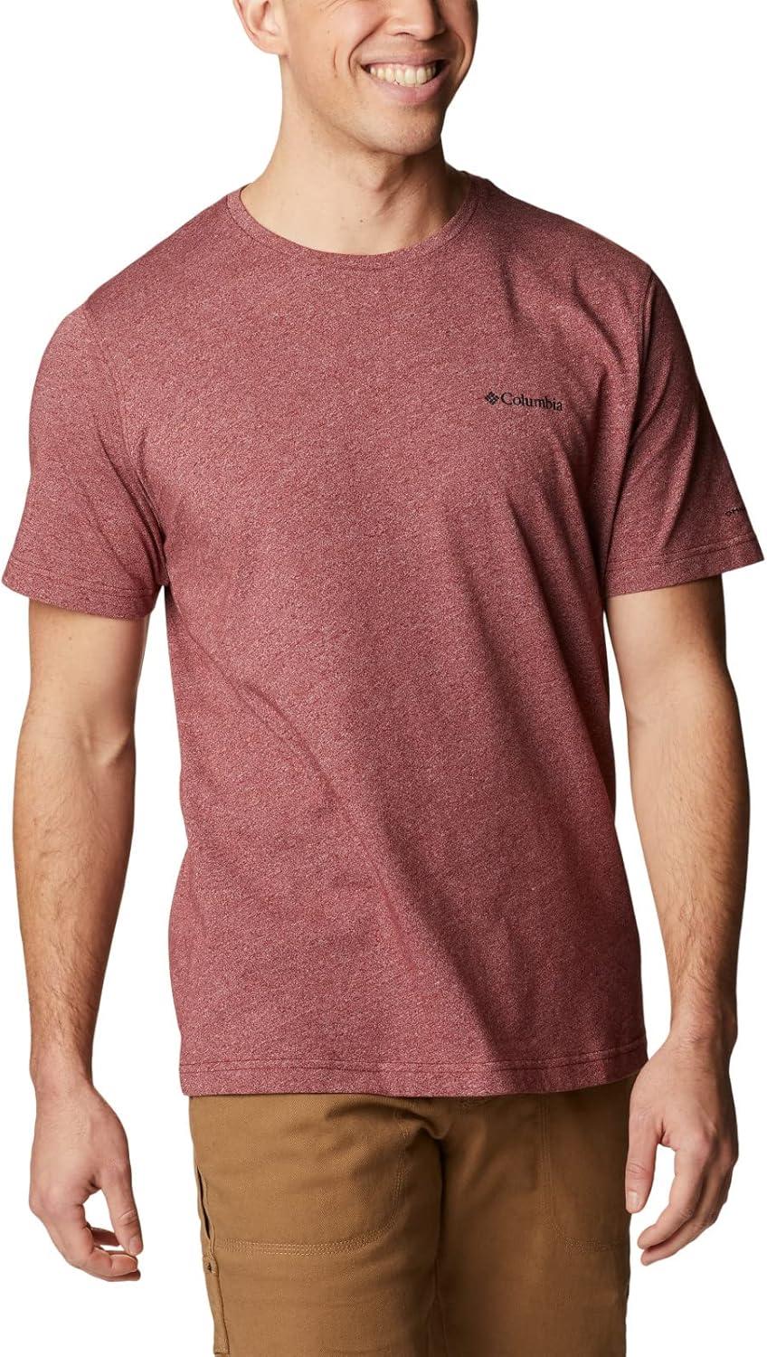 imageColumbia Mens Thistletown Hills Short SleeveRed Jasper Heather