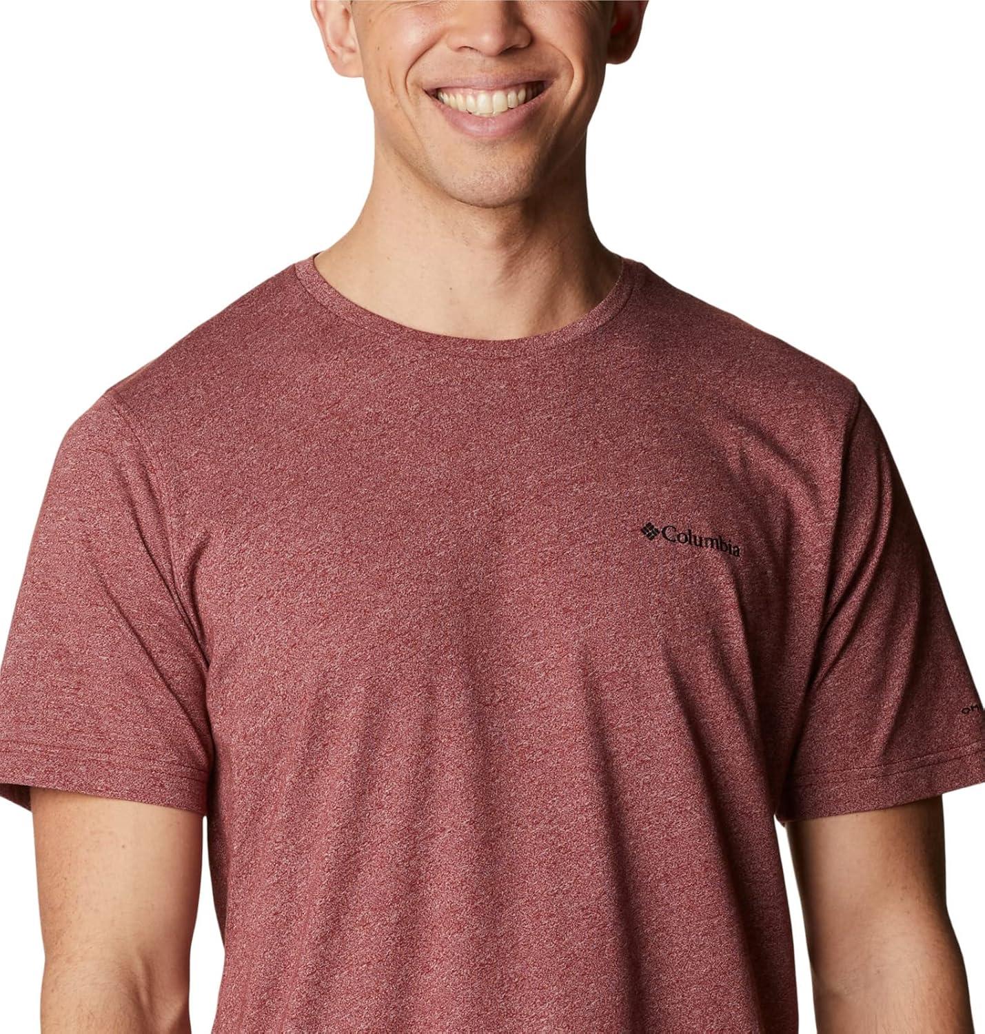imageColumbia Mens Thistletown Hills Short SleeveRed Jasper Heather
