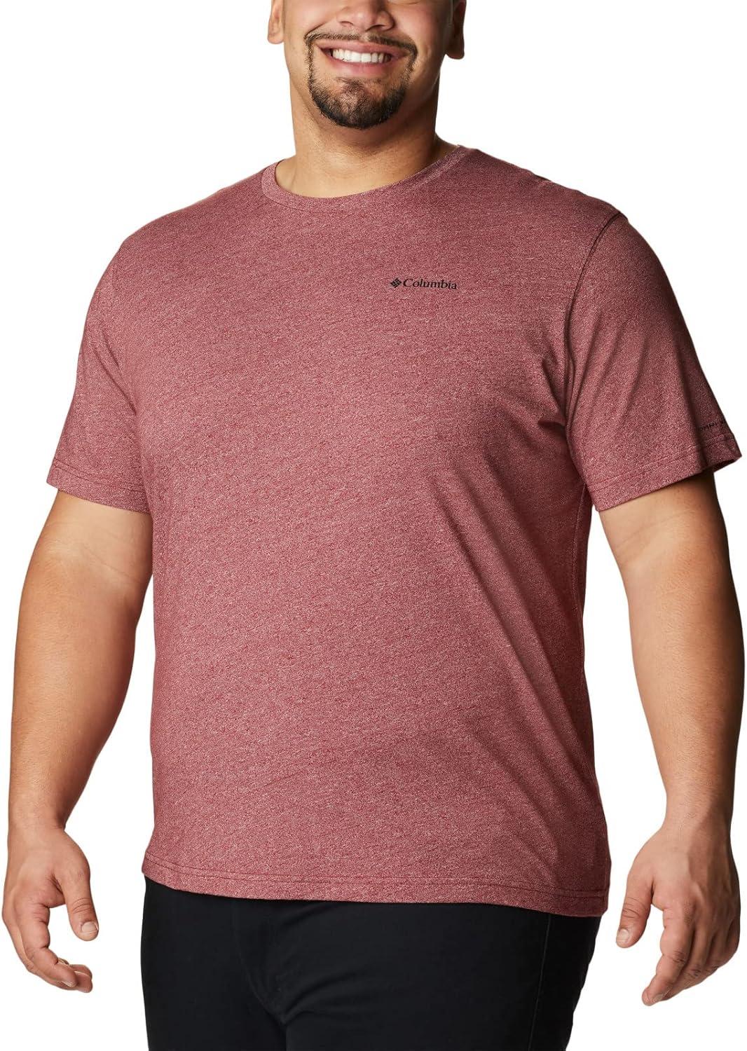 imageColumbia Mens Thistletown Hills Short SleeveRed Jasper Heather